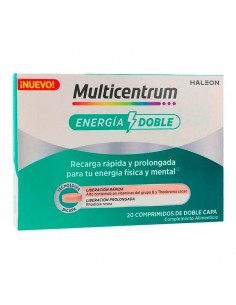 Multicentrum Energía Doble 20 comprimidos