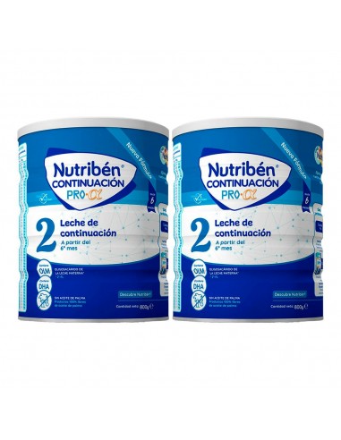 Nutribén Leche de Continuación Pack 2x800 g
