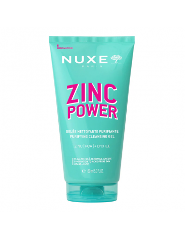 Nuxe Zinc Power Gel Limpiador Purificante 150 ml