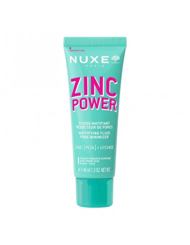 Nuxe Zinc Power Fluido Matificante Anti-Imperfecciones 40 ml