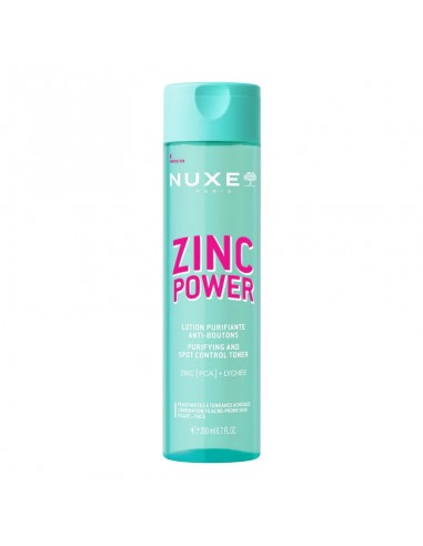 Nuxe Zinc Power Loción Purificante y Control de Marcas 200 ml
