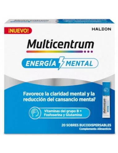 Multicentrum Energia Mental 20 sobres