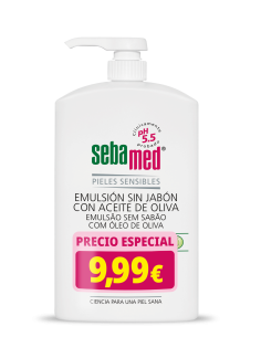 Sebamed Emulsión Sin Jabon Aceite Oliva 1 L