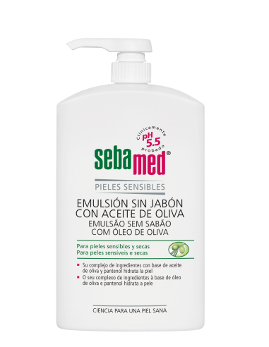 Sebamed Emulsión Sin Jabon Aceite Oliva 1 L