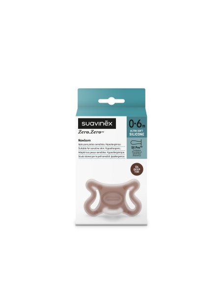 Suavinex Zero Zero Chupete Silicona Fisiológica Deep 0-6 meses