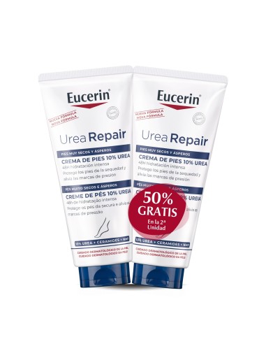 Eucerin Repair Crema de Pies 10% Urea Duplo