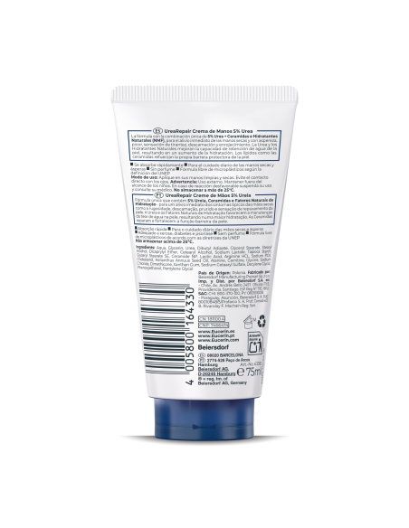 Eucerin Duplo Crema de manos Ultrarepair 2x75 ml