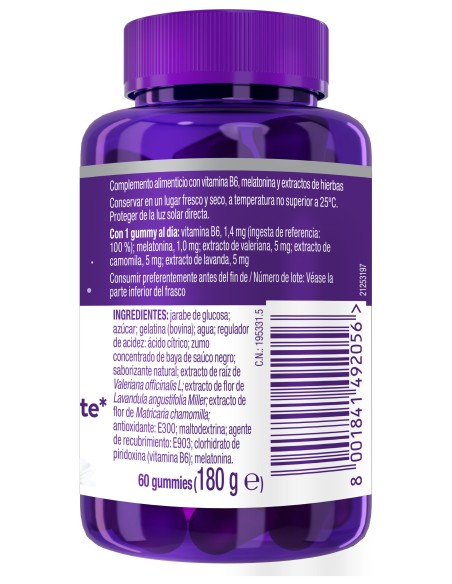 ZzzQuil Natura de melatonina 60 gummies