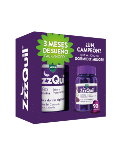 ZZZQuil Natura Pack 60 + 30 gominolas con melatonina