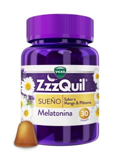 ZZZQuil Natura Mango & Plátano 30 gummies
