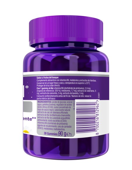 ZzzQuil Natura Forte Frutos del Bosque 30 gummies