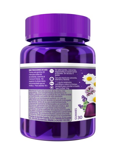 ZzzQuil Natura Forte Frutos del Bosque 30 gummies