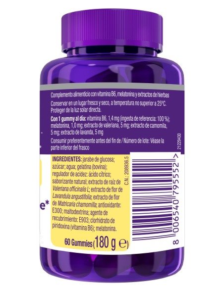 ZzzQuil Natura Mango & Plátano 60 gummies