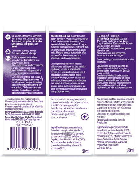 ZzzQuil Spray con melatonina 30ml