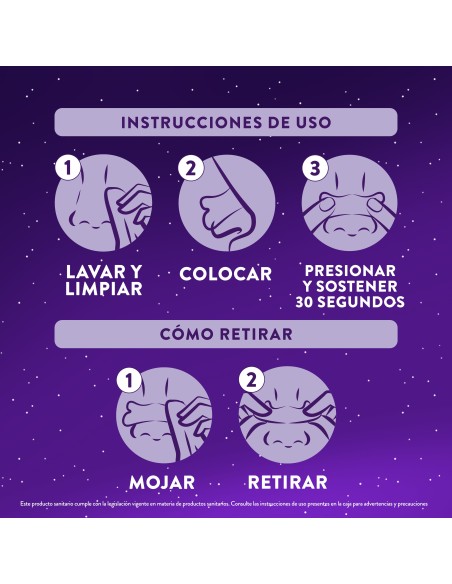 ZzzQuil Sueño Tiras Nasales 10 unidades
