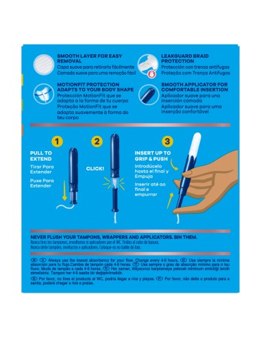 Tampax Pearl Compak Tampón Regular 16 unidades