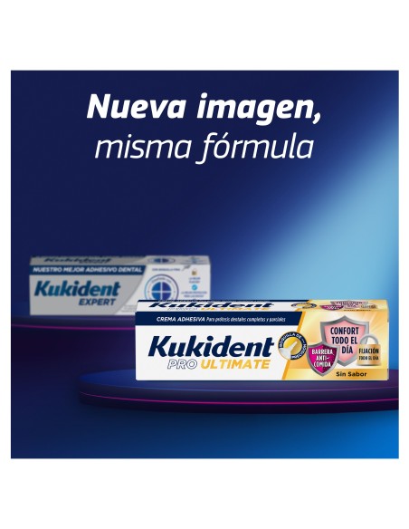 Kukident Pro Ultimate sin Sabor Duplo 2x40g