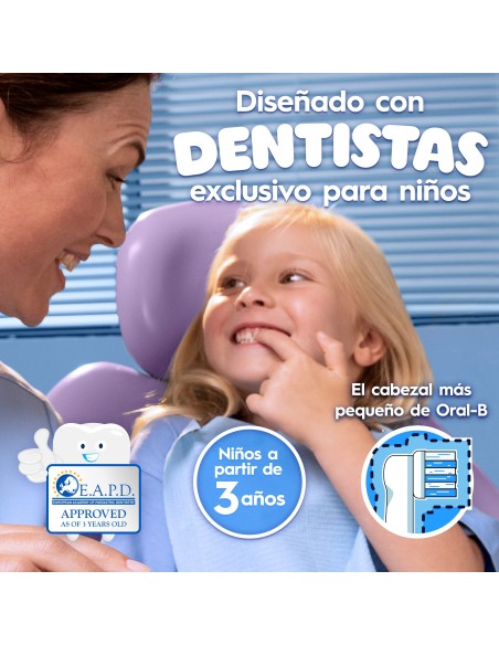 Oral-B Kids Cabezales de Recambio Frozen 4 unidades
