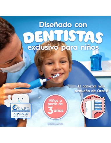Oral-B Kids Cabezales de Recambio SpiderMan 4 unidades