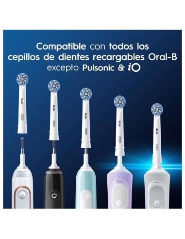 Oral-B Recambio Sensitive Clean Pack 6 unidades