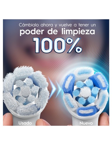 Oral-B iO Ultimate Clean Cabezales de Recambio Pack 4 unidades