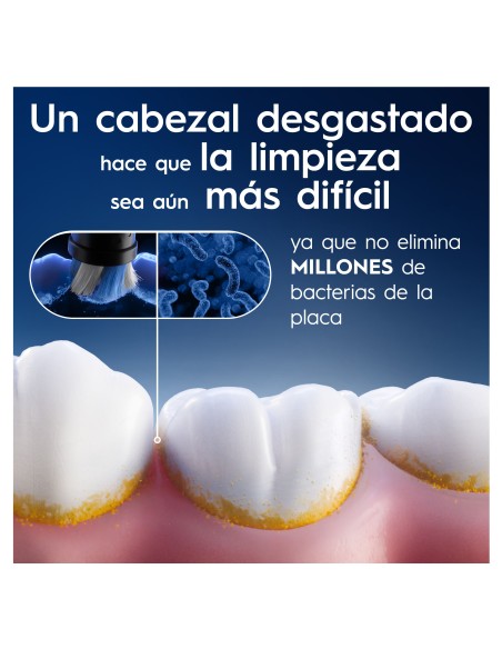 Oral-B iO Ultimate Clean Cabezales de Recambio Pack 4 unidades