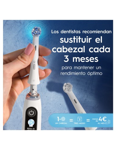 Oral-B iO Ultimate Clean Cabezales de Recambio Pack 4 unidades