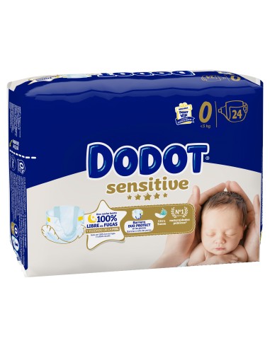 Dodot Sensitive Carry Pack Talla 0 24 unidades