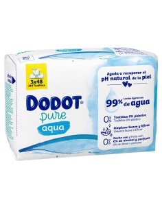 Dodot Toallitas Aqua Pure 144 unidades