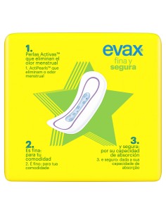 Evax Fina y Segura Normal Sin Alas 16 unidades 2