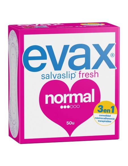 Evax Salvaslip Fresh Normal Protegeslips 50 unidades
