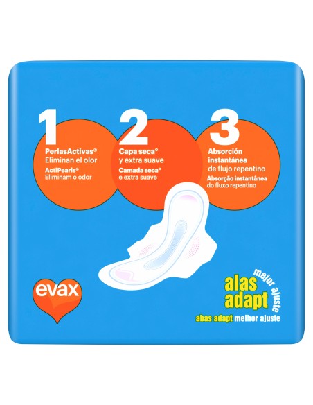 Evax Compresas Super con Alas 12 unidades