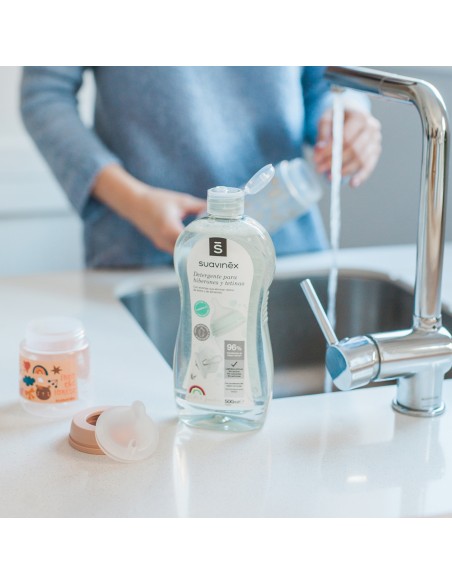 Suavinex Detergente para biberones y tetinas 500ml