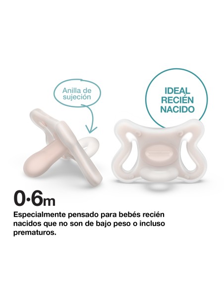 Suavinex Chupete Silicona Fisiológico SX Pro Zero 0-6 meses