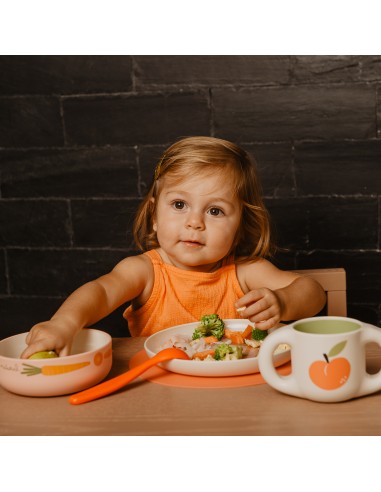 Suavinex Vajilla de Aprendizaje Rosa +6M