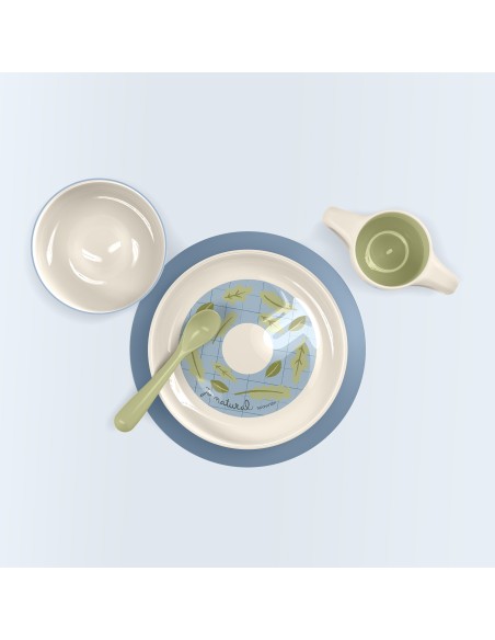 Suavinex Vajilla de Aprendizaje Azul +6M