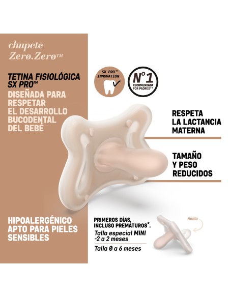 Suavinex Zero Zero Chupete Silicona Fisiológica Light 0-2 meses