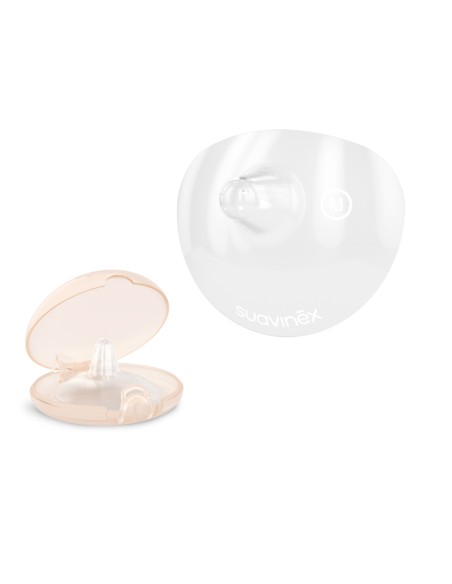 Suavinex Pezoneras de Silicona Talla M 2 Unidades