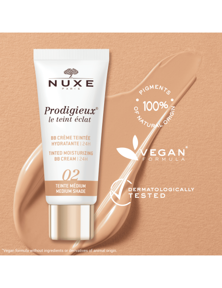 Nuxe Prodigieux BB Cream Hidratante 48H Medio 30ml