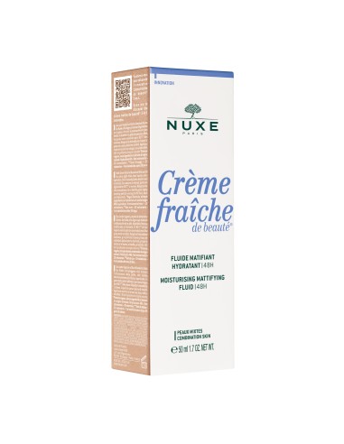 Nuxe Creme Fraiche Fluido Matificante Hidratante 48h 50ml