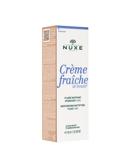 Nuxe Creme Fraiche Fluido Matificante Hidratante 48h 50ml