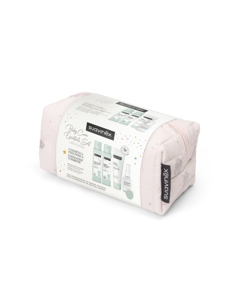 Suavinex Neceser Tela de Viaje Rosa