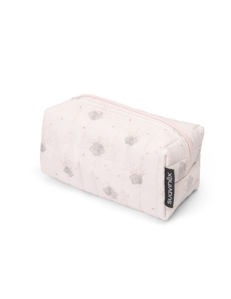 Suavinex Neceser Tela de Viaje Rosa