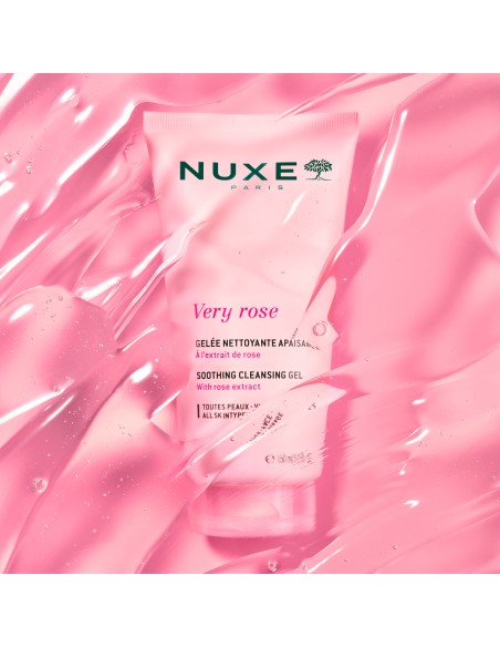 Nuxe Very Rose Gel Limpiador Calmante 150ml