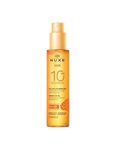 Nuxe Sun Aceite Solar Bronceador SPF10 150ml