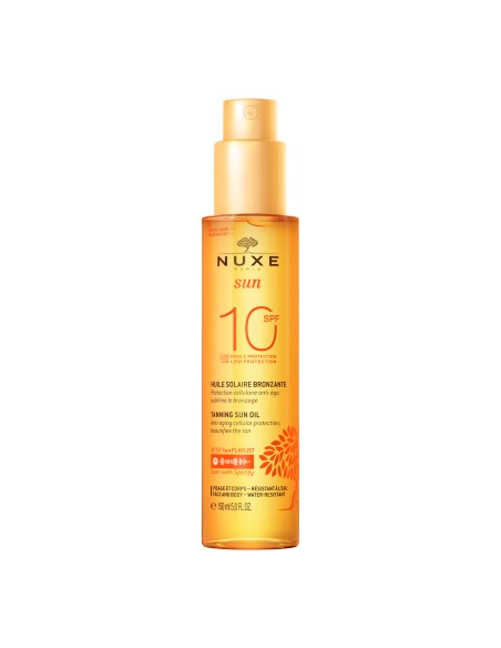Nuxe Sun Aceite Solar Bronceador SPF10 150ml