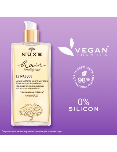 Nuxe Hair Prodigieux Mascarilla Nutrición 125ml