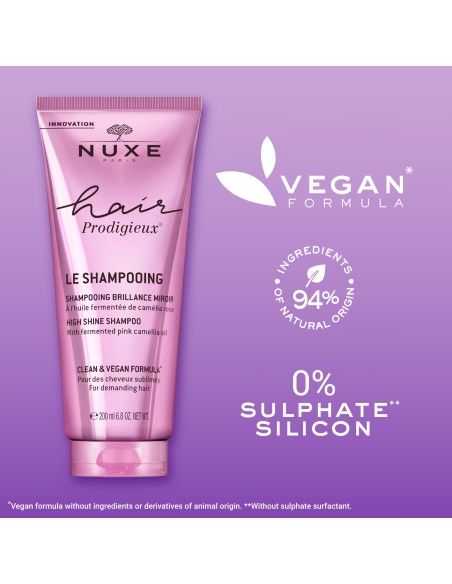 Nuxe Hair Prodigieux Champú Brillo Sublime 200ml