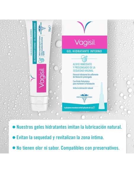 Vagisil Gel Hidratante Interno 6 monodosis 5g