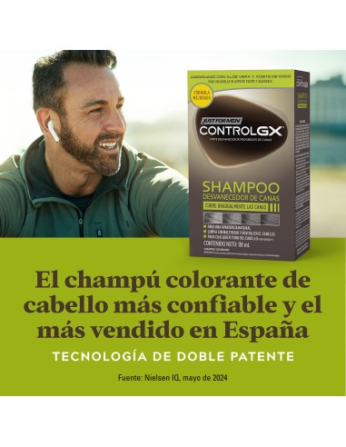 Just For Men ControlGX Champú Reductor de Canas 118 ml